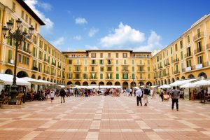 majorca plaza mayor in palma de mallorca