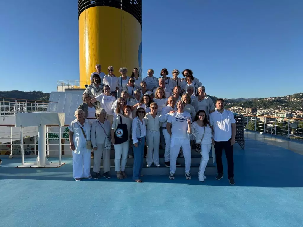 Photo souvenir de la croisière avec By Jen - avril 2026